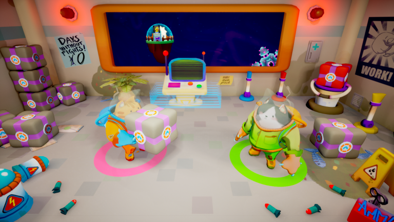 UNDERPACKED! - SCREENSHOT Nº 1 LOBBY - Drunken Duck Co.